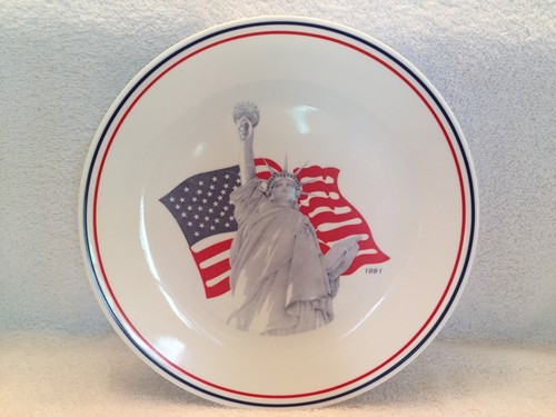 Statue Of Liberty,Corelle,Corning,1991,Collector Plate,USA,Patriotic,4Th of July - Picture 12 of 12