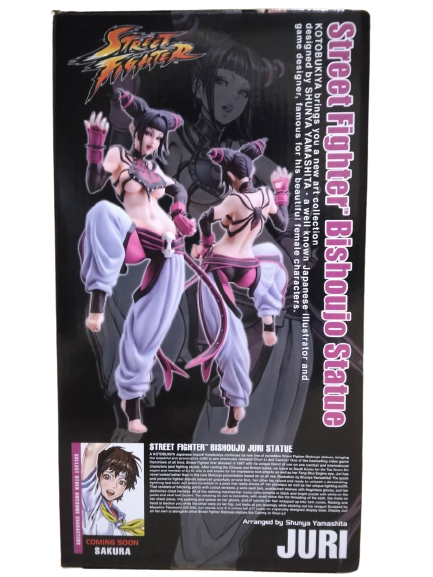 Kotobukiya STREET FIGHTER Bishoujo Statue Han Juri 1/7 PVC Figure
