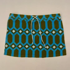Tidi Green & Blue Bathing Suit Cover Up Skirt ☆