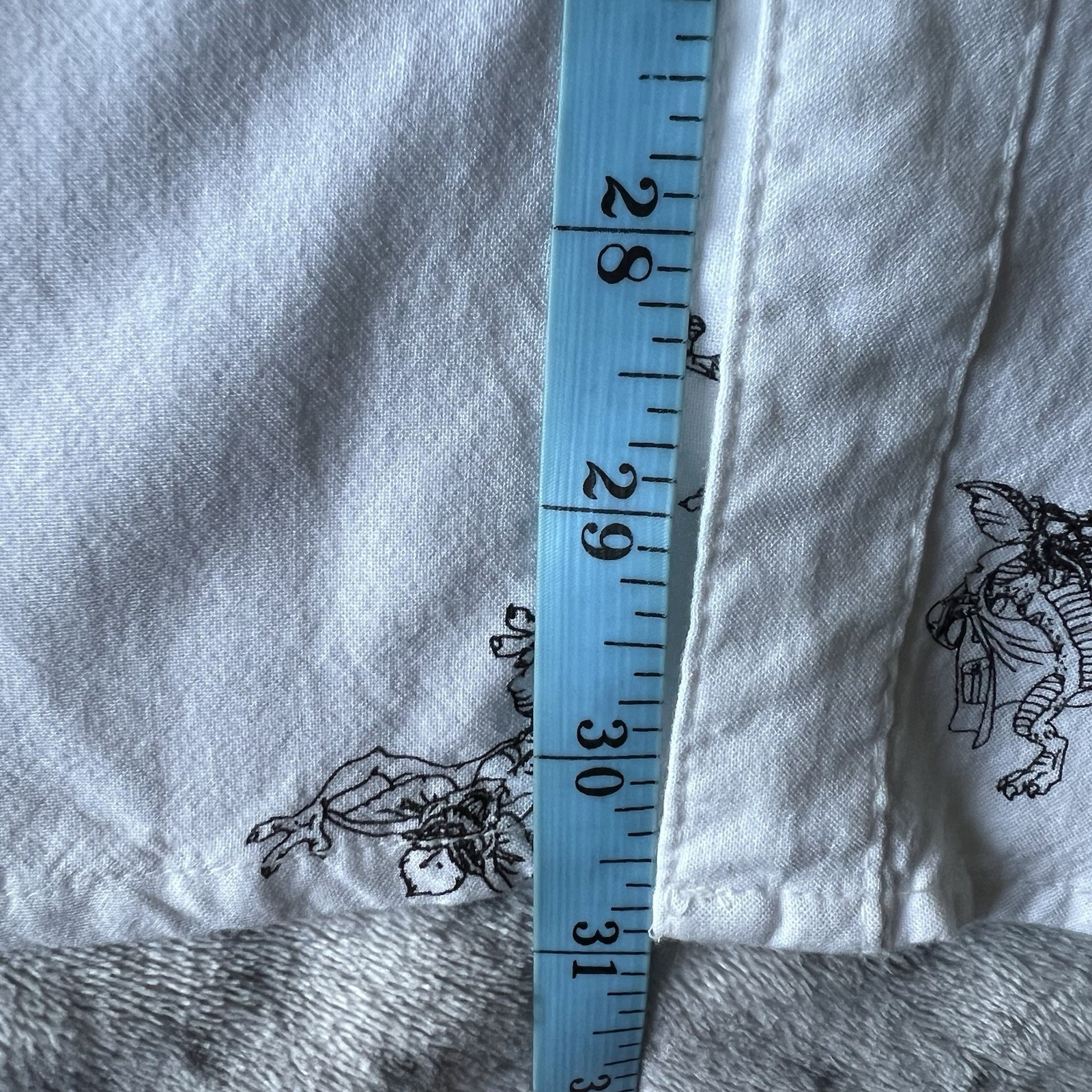 Gremlins X Drop Dead Print Pattern Button Up Shir… - image 20