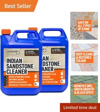 10L Indian Sandstone Cleaner - Restores Stone Beauty, Unscented & Effective 5.40 per litre