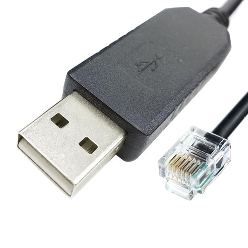 180CM USB to RJ12 RS232 Adapter Cable Virtual Serial Cord Fast Data Transfer - Picture 7 of 8
