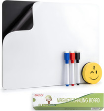16X12 Magnetic Dry Erase Whiteboard Sheet for Fridge - Stain Resistant Technolog
