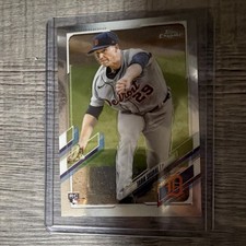 2021 Topps Chrome - Tarik Skubal #103 Refractor (RC)