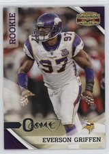 2010 Panini Gridiron Gear Rookie Silver O's /250 Everson Griffen #191 p8v