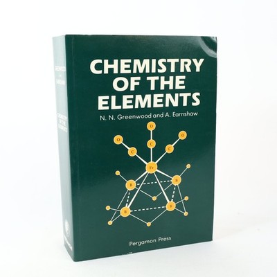 Chemistry of the Elements Greenwood Earnshaw First Edition Pergamon Press 1994