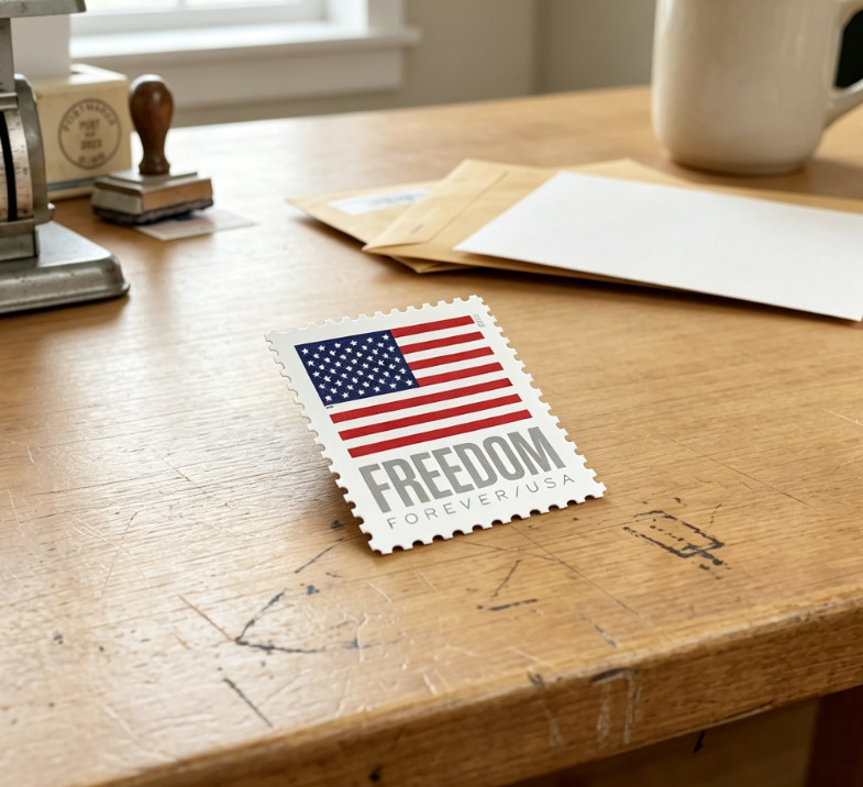 2023 (1) ROLLS POSTAGE (100)US FOREVER STAMPS Flags USPS Collectible