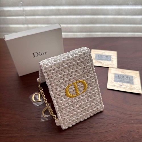 Dior 2026 Novelty Compact Mirror White Authentic collectible Cosmetic Tool