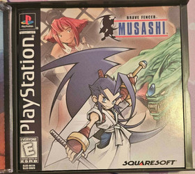 Brave Fencer Musashi (Playstation 1, PS1, 1998) - Complete w/ Demo Disc!