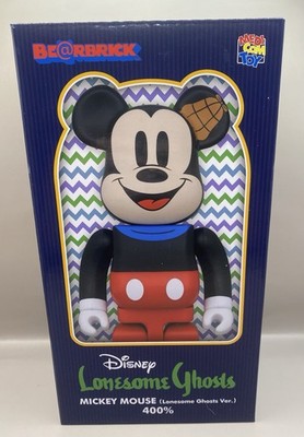 BE@RBRICK MICKEY MOUSE 400% Lonesome Ghosts Ver Disney Bearbrick