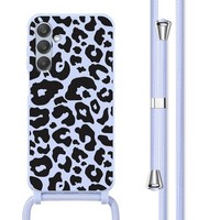 imoshion SilikonhüLle Design Mit Band Samsung Galaxy A25 (5G) - Animal Lila