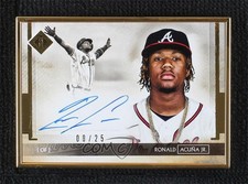 2020 Topps Transcendent Collection Variations 8/25 Ronald Acuna Jr Auto 1y9