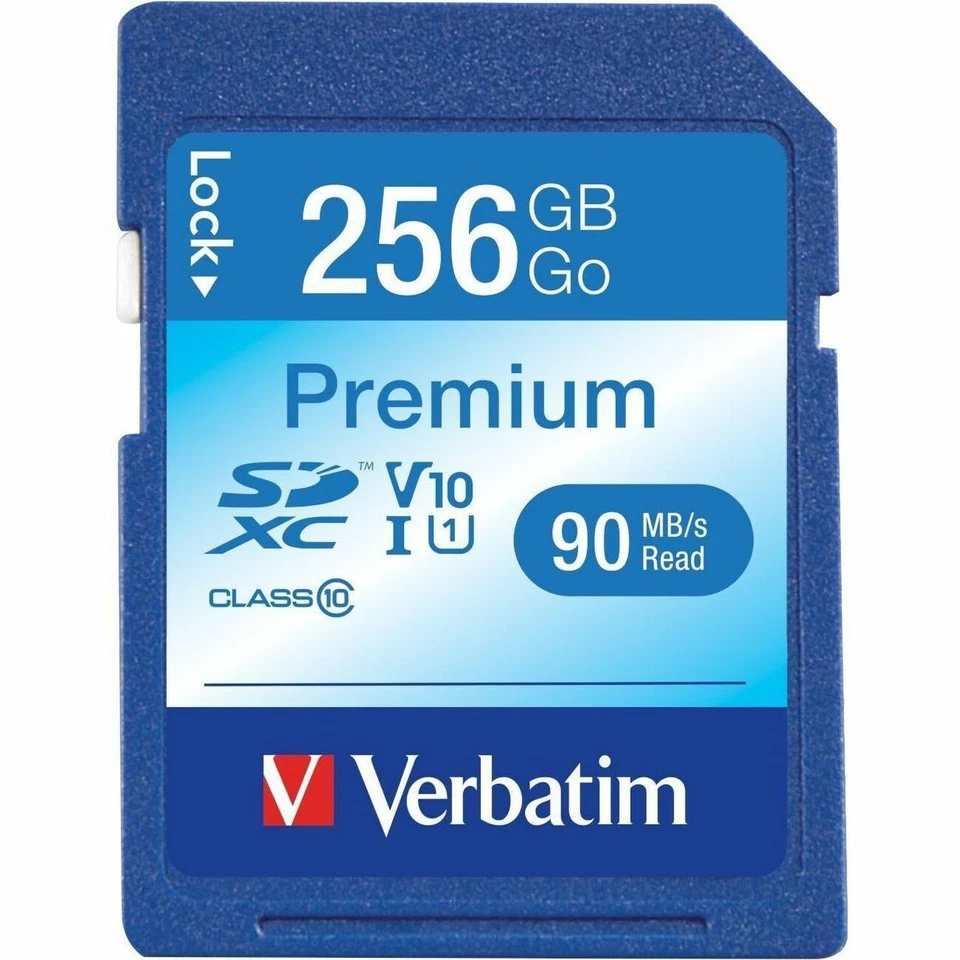 Verbatim Premium 256 GB UHS-I (U1) SDXC (VER99828) - Image 2 of 2