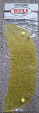 Genuine Bell 238 Star Flip Shield Tinted Visor W/O Snaps Yellow