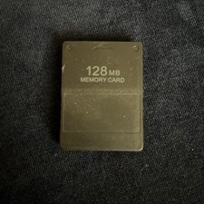 PlayStation 2 PS2 Black 128 MB Memory Card