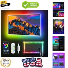 LED Lights for TV, 9.8FT TV Led Backlight Behind Lights for 32-60inch USB Led...