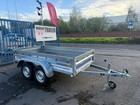 8ft x 44ft Twin Axle Unbraked Trailer 750kg Heavy Duty with Plywood Floor