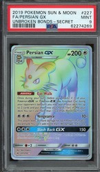 Persian GX (Secret) 227/214 Unbroken Bonds