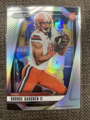 2025 Panini Prizm Draft Picks ORONDE GADSEN II silver Prizm Rc #117 Card B5