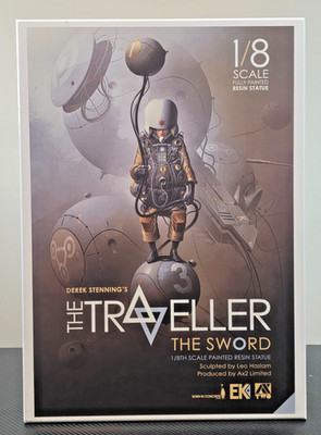 Ax2 Limited Derek Stenning EK Series The Traveller (The Sword) 1/8 Resin Statue