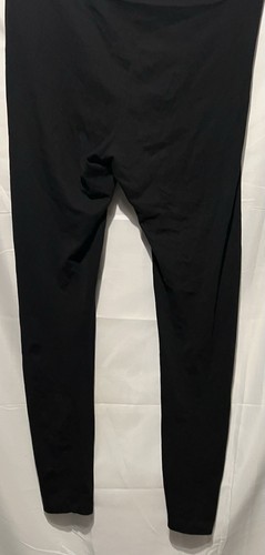 H&M Divided Batman Black Leggings Stretch Pants Women’s Size Large Logo Nice - Picture 5 of 6