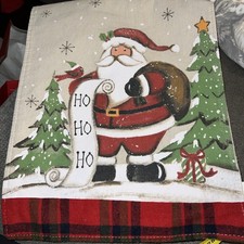 Christmas Santa Table Runner 14  x70  