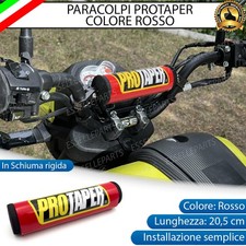 PARACOLPI PROTAPER COLORE ROSSO MANUBRIO PER MOTO GUZZI V 35