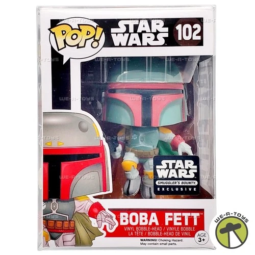 Funko POP Star Wars Boba Fett 102 Vinyl Bobble Head Figure