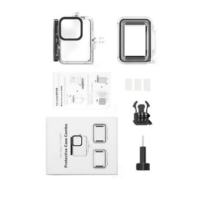 1set 45M Waterproof Protective Case Combo For Full Scene Underwater Photography