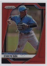 2025 Panini Prizm Red Prizm 102/299 Starlyn Caba #19 1n4a
