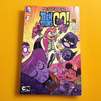 Teen Titans Go / Scooby Doo Team Up FCBD #1, DC Comics, June 2015, NM, Flip book