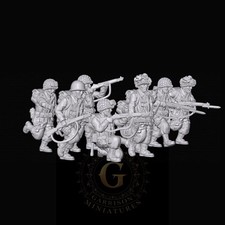 US Airborne Patrol X8: 20mm and 28mm WW2 Wargame and Display Miniatures