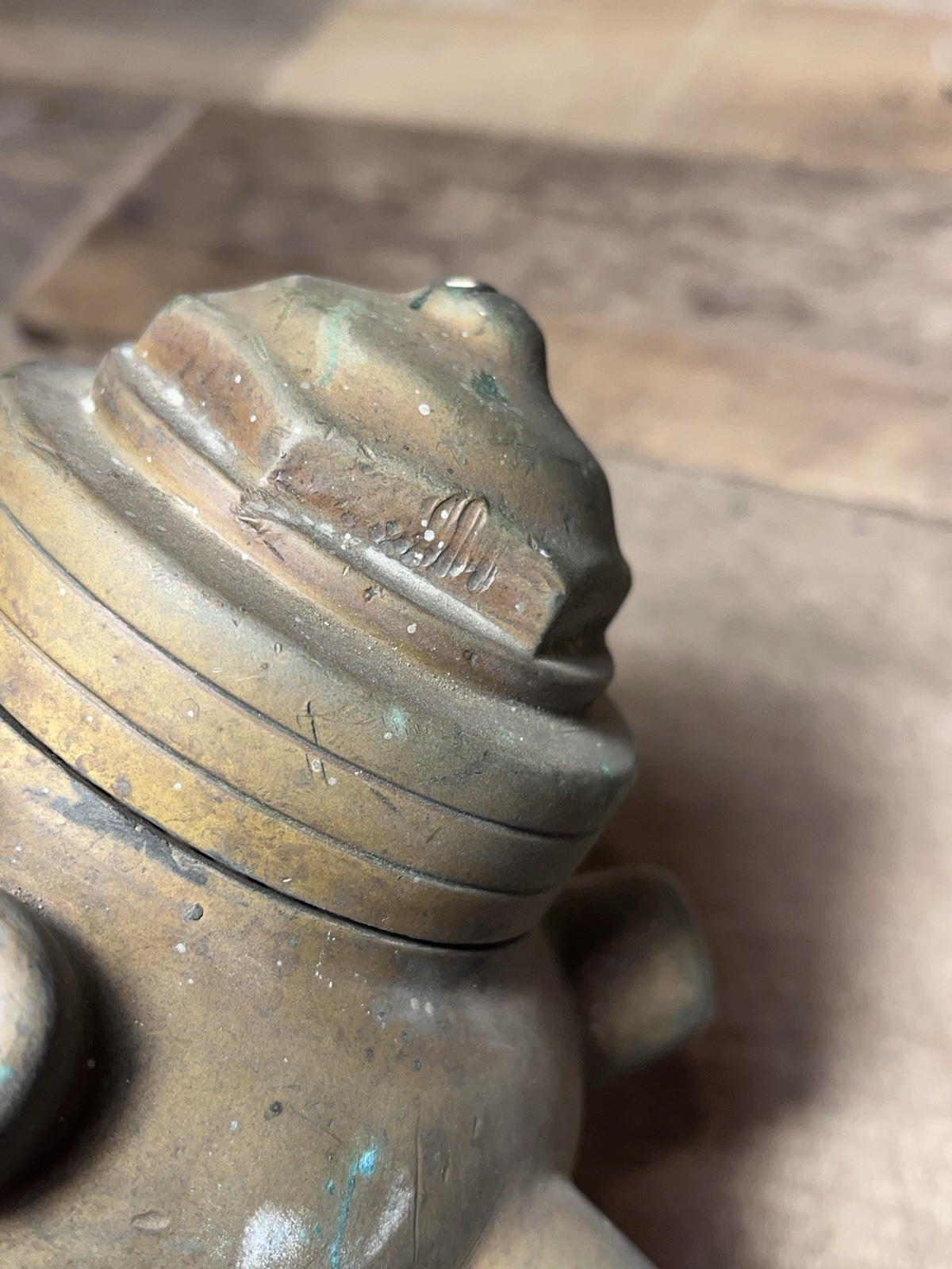 Vintage Brass Bresnan Cellar Distributor Fire Hose 3” Nozzle Basement