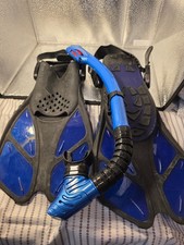 Cozia Design Ocean View 2.0 Snorkel Set Fins  Snorkel in Excellent condition
