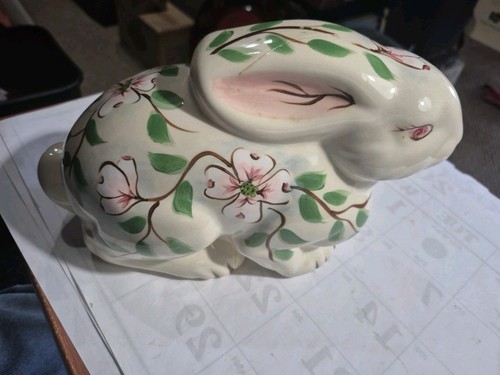 Vtg GAIL PITTMAN SIGNED LARGE 10inch BUNNY Rabbit 2003