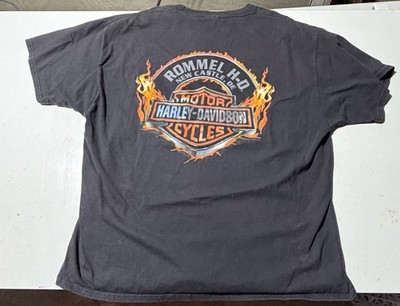 Harley-Davidson Rommel H-D New Castle DE Pocket T-Shirt XL
