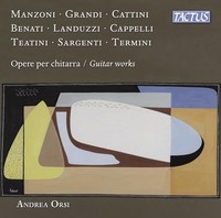 Andrea Orsi - Guitar Works - Cd - G4Z