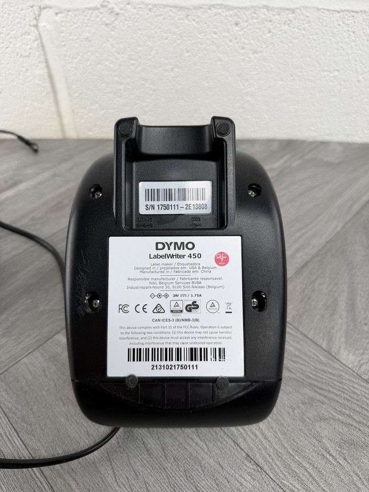 DYMO LabelWriter 450 Thermal Label Printer USB Black Postage Labels ...