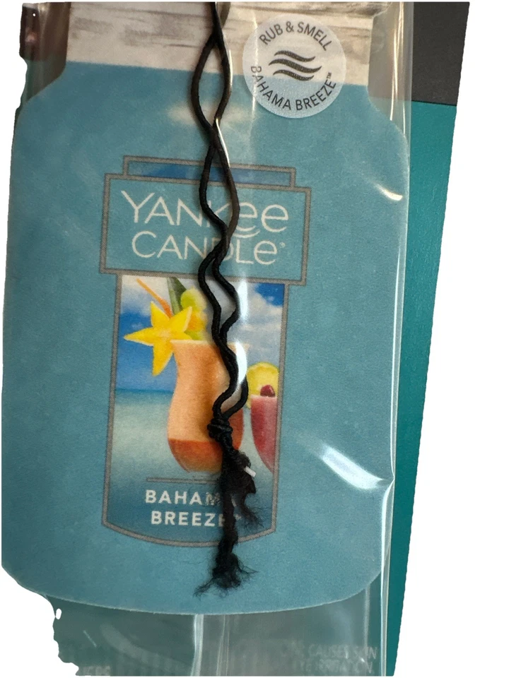 12 Variety Pack Scent Yankee Candle Car Jar Air Freshener 4 Cards Of 3 = 12 - Image 4 of 4