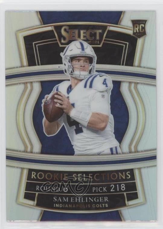2021 Panini Select Rookie Selections Silver Prizm Sam Ehlinger #RS-24 11pj