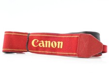  Near MINT Canon EOS Neck Strap Professional Version Red From JAPAN