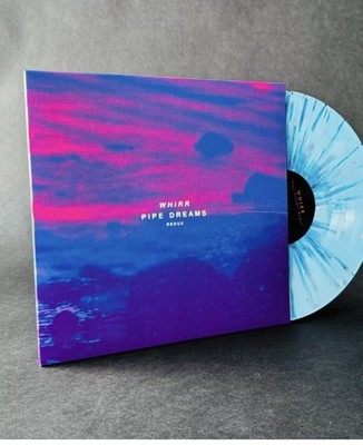 Whirr Pipe Dreams Blue Aqua Pink Splatter Vinyl funeral party NEW 500