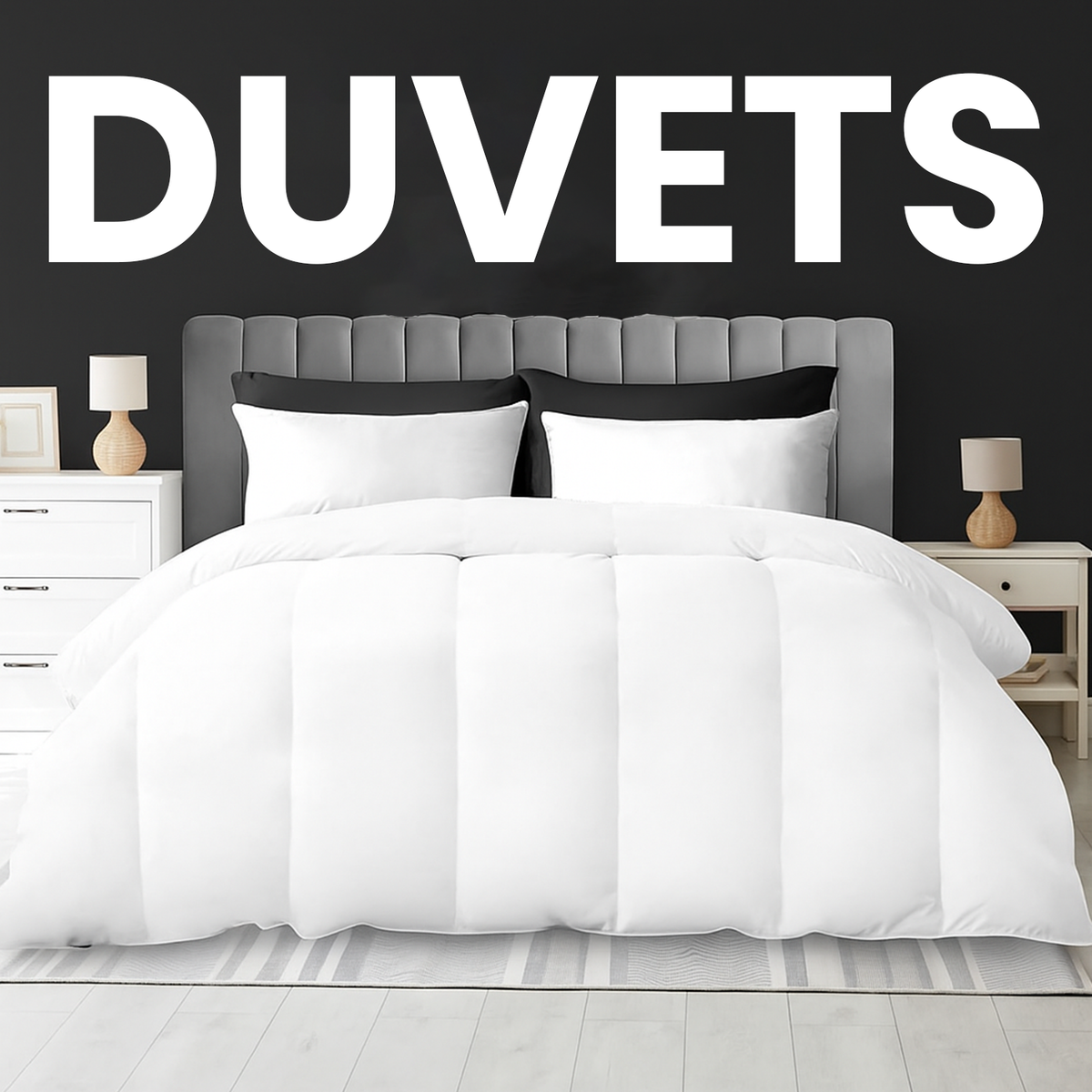 ANTI ALLERGY QUILT DUVET TOG SINGLE DOUBLE KING