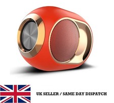 Devialet Sound Portable Wireless Bluetooth TWS Stereo Speaker 3D Bass - RED