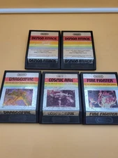 Ateri Imagic Video Game Lot Of 5 Vintage Titles Untested No Console DragonFire