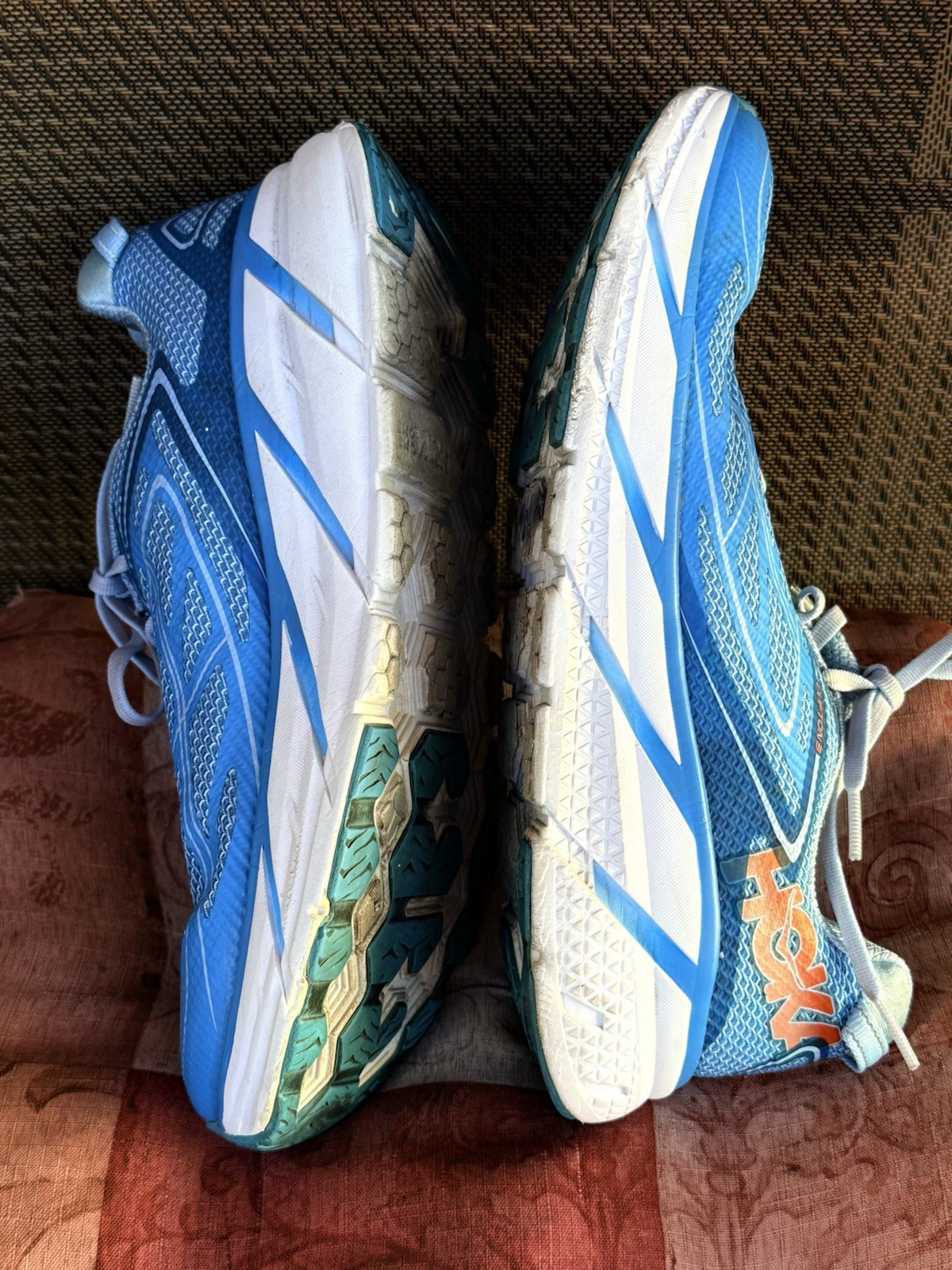 Hoka One One Clifton 3 Women's Size 9.5 Blue Sneakers thumbnail 7