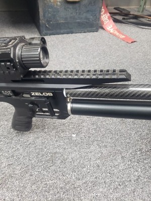 Umarex ZELOS 500mm Carbon Fiber Shroud. 77 db at 10 ft . Baffles/ Supports ABS