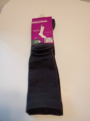 Mta Sports Performance 2 pairs women's soft touch black knee high socks NEW