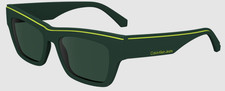 Calvin Klein Jeans CKJ24602S 306 Men's Sunglasses Green Size 52, NWT