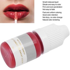 Fast Coloring Lip Tattoo Ink Practice Microblading Pigment Accessory 8ml Red